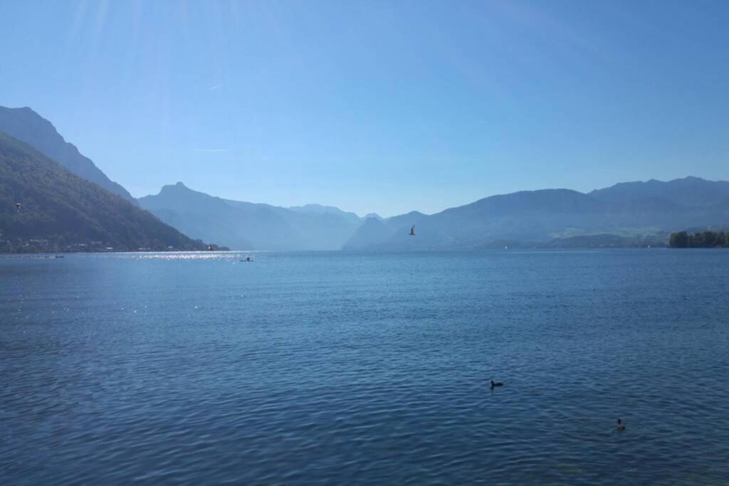 Altstadtwohnung Traunstein mit Traunseeblick 1A Gmunden Exterior foto