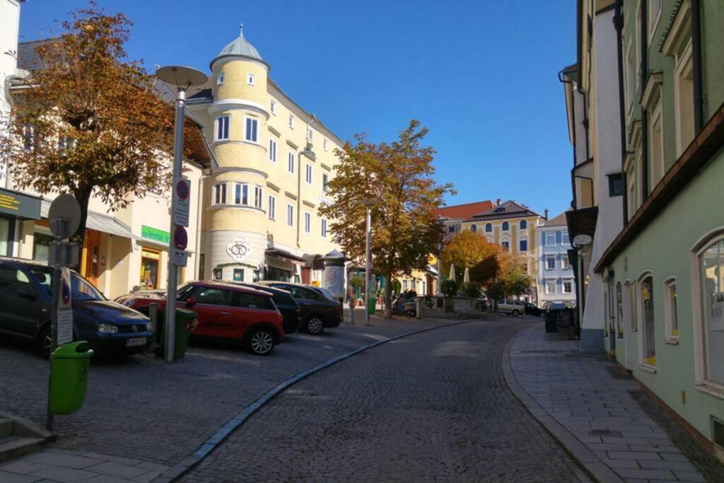 Altstadtwohnung Traunstein mit Traunseeblick 1A Gmunden Exterior foto