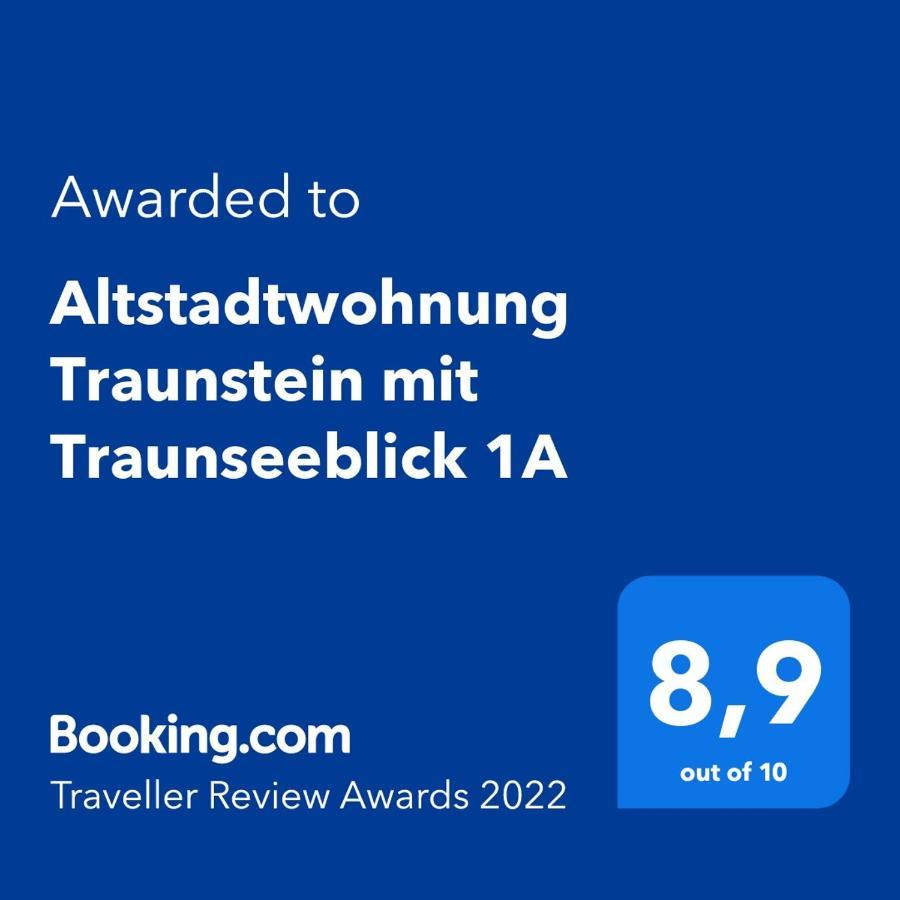 Altstadtwohnung Traunstein mit Traunseeblick 1A Gmunden Exterior foto