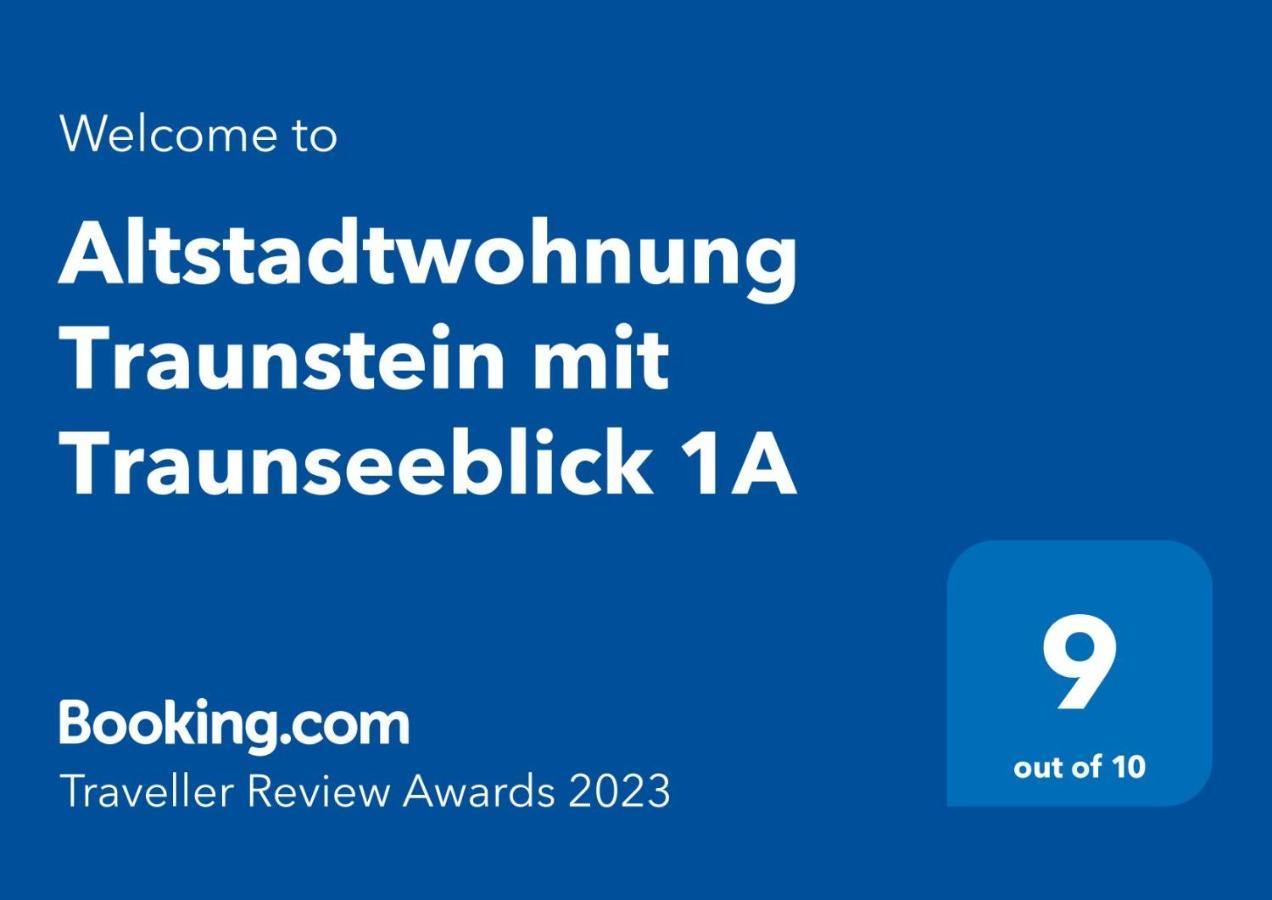 Altstadtwohnung Traunstein mit Traunseeblick 1A Gmunden Exterior foto