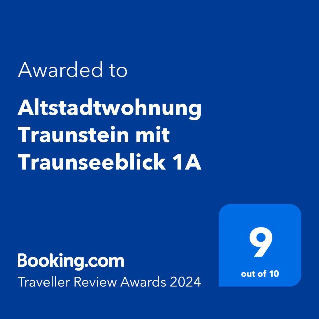 Altstadtwohnung Traunstein mit Traunseeblick 1A Gmunden Exterior foto